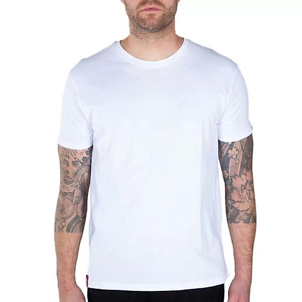Alpha Industries Ai Bp Kurzärmeliges T-shirt 3XL White günstig online kaufen