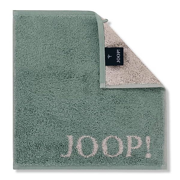 JOOP! Handtücher Classic Doubleface 1600 - Farbe: Pinie - 43 - Seiflappen 3 günstig online kaufen