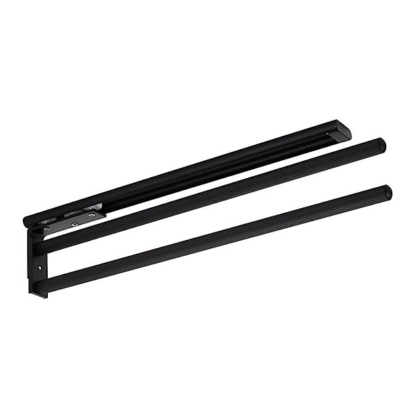 SOTECH Aluminium Handtuchhalter TED 2 Armig 450 bis 730 mm Ausziehbar Drehb günstig online kaufen