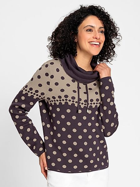 Inspirationen Strickpullover "Jacquard-Pullover" günstig online kaufen