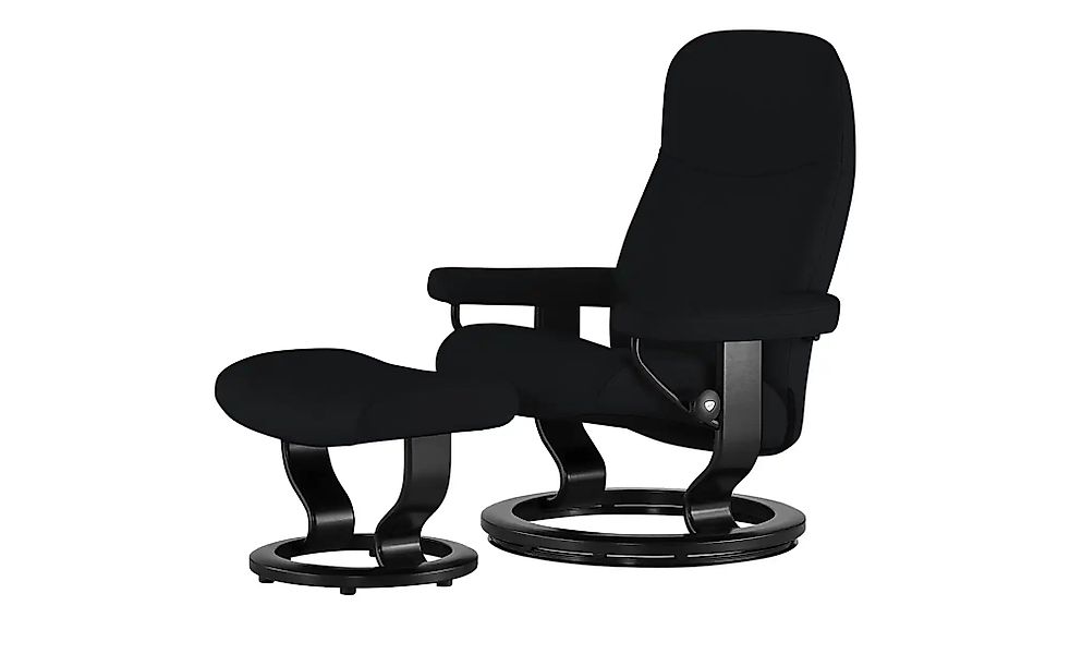 Stressless Relaxsessel mit Hocker Leder Consul  ¦ schwarz Polstermöbel > Se günstig online kaufen