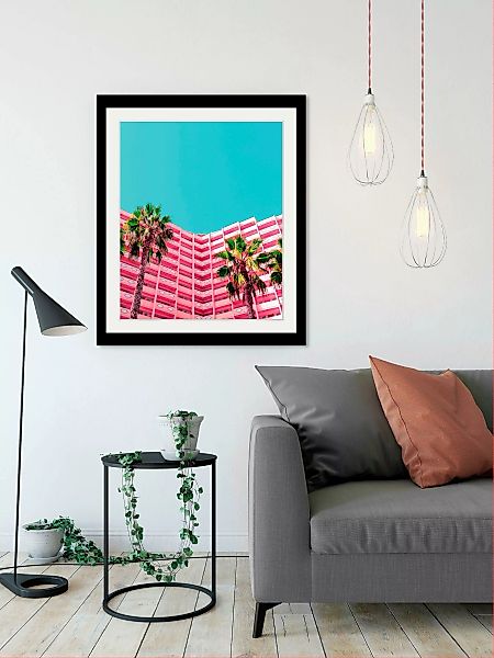 queence Bild »Miami«, Gebäude-Palmen-Bilder von Amerika-Himmel-Amerika, HD günstig online kaufen