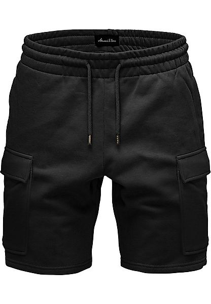 Amaci&Sons Cargoshorts CLERMONT Cargoshorts Herren Bermuda Sweat Cargo Shor günstig online kaufen
