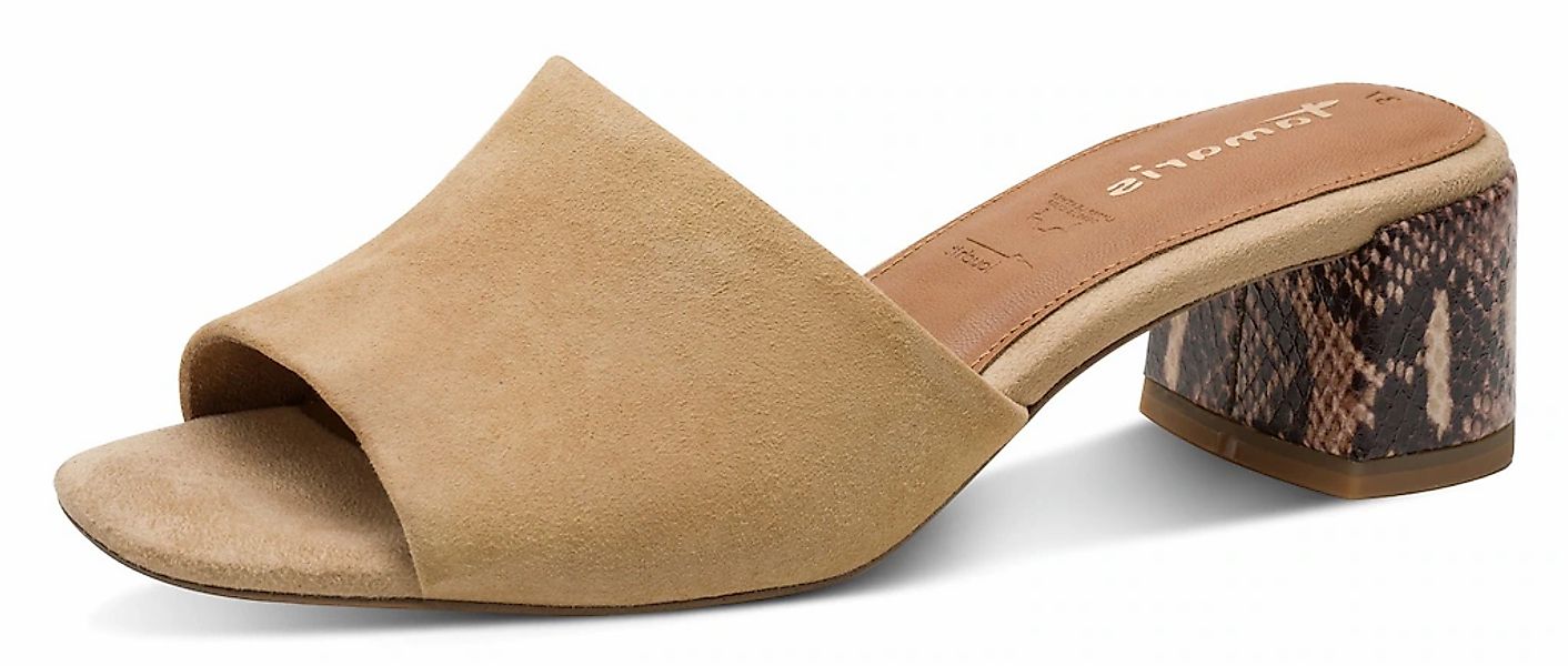 Tamaris Pantolette Blockabsatz, Businessschuh, Abendschuh mit Touch it-Auss günstig online kaufen