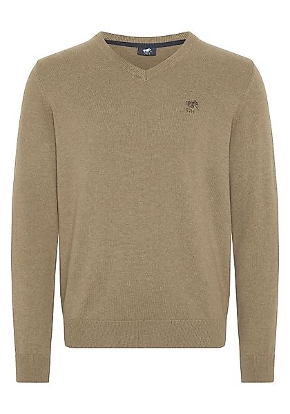 Polo Sylt Strickpullover mit V-Neck und günstig online kaufen