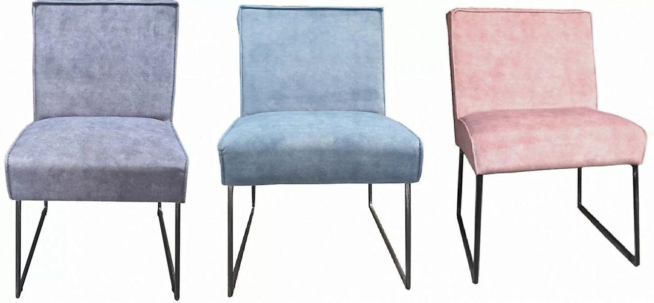 Sessel Stuhl Lounge Industrial Design Textil Metall günstig online kaufen
