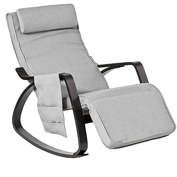 SoBuy Schaukelstuhl FST20, Schwingsessel Relaxsessel mit günstig online kaufen