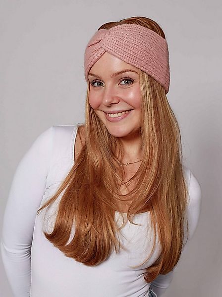 Zwillingsherz Stirnband "Rippe" breit, gerippt, mit Knotendetail günstig online kaufen