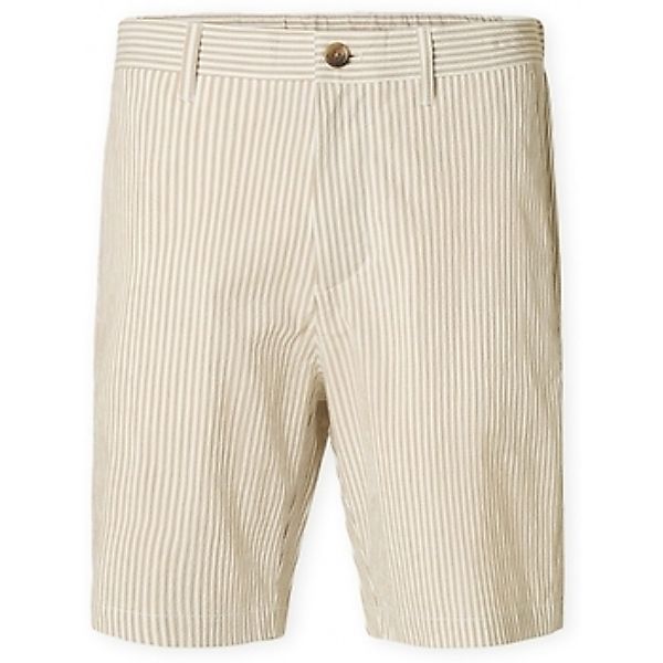 Selected  Shorts Regular Shorts Karl - Kelp/Egret günstig online kaufen