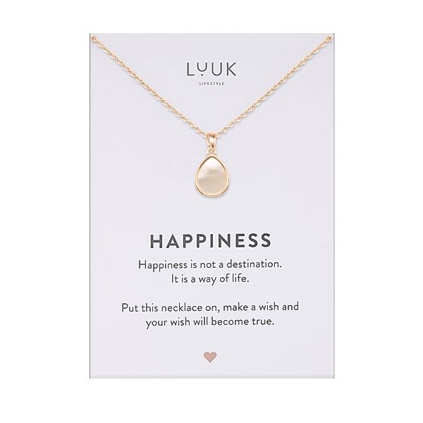 LUUK LIFESTYLE Kette mit Anhänger Pearl günstig online kaufen