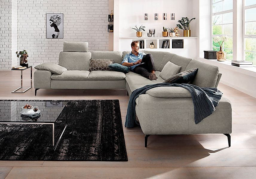 W.SCHILLIG Ecksofa »valentinoo, Designsofa, elegant und bequem, L-Form« mit günstig online kaufen