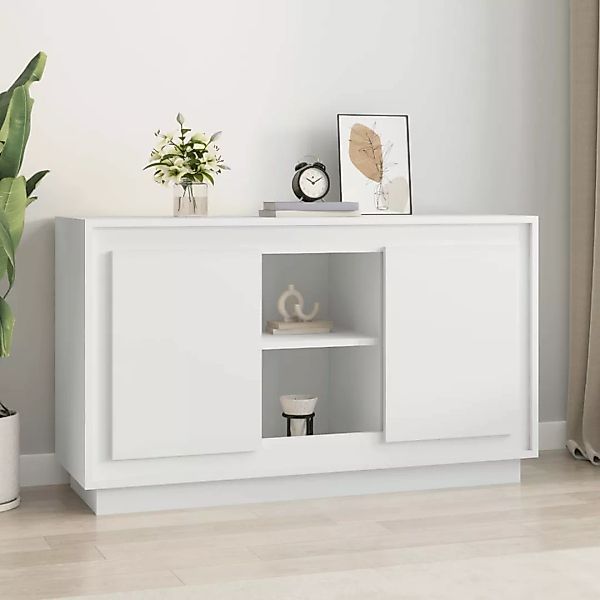 Vidaxl Sideboard Weiß 102x35x60 Cm Holzwerkstoff günstig online kaufen