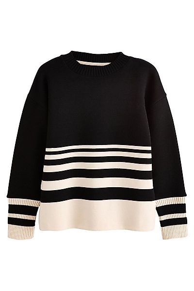 Next Rundhalspullover Rundhals-Sweatshirt mit langen Ärmeln (1-tlg) günstig online kaufen