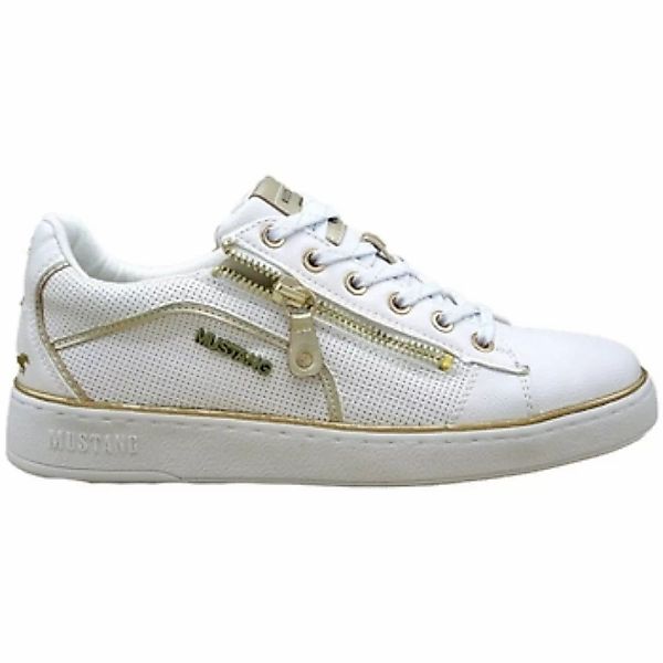 Mustang Shoes Sneaker, Plateausneaker, Schnürschuh mit Metallic Details günstig online kaufen