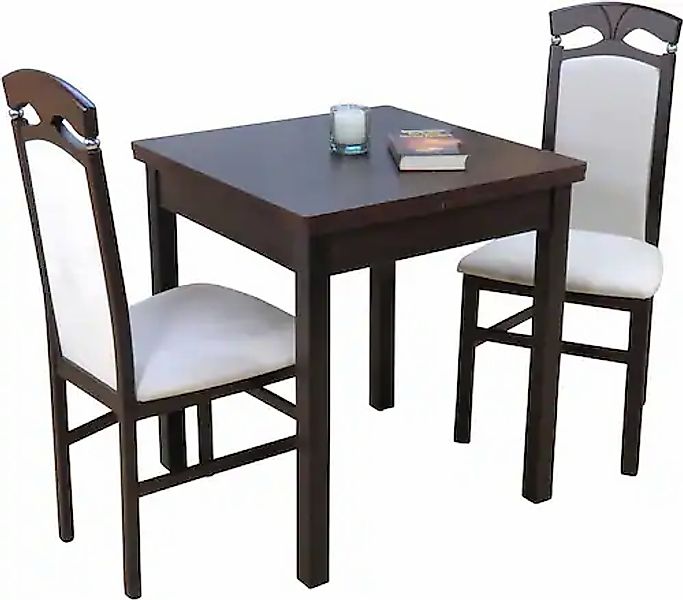 HOFMANN LIVING AND MORE Essgruppe »3tlg. Tischgruppe«, (Spar-Set, 3 tlg., 3 günstig online kaufen
