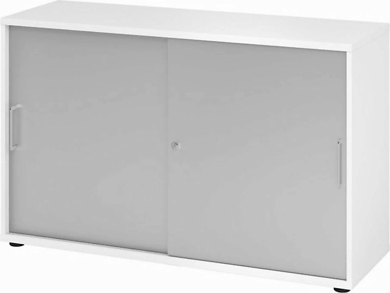 HAMMERBACHER Aktenschrank Schiebetürschrank Derie 9 2 OH BxTxH 120x40x74,8c günstig online kaufen