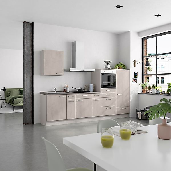 nobilia® Küchenzeile »"Riva I"« vormontiert, Ausrichtung wählbar, Breite 30 günstig online kaufen