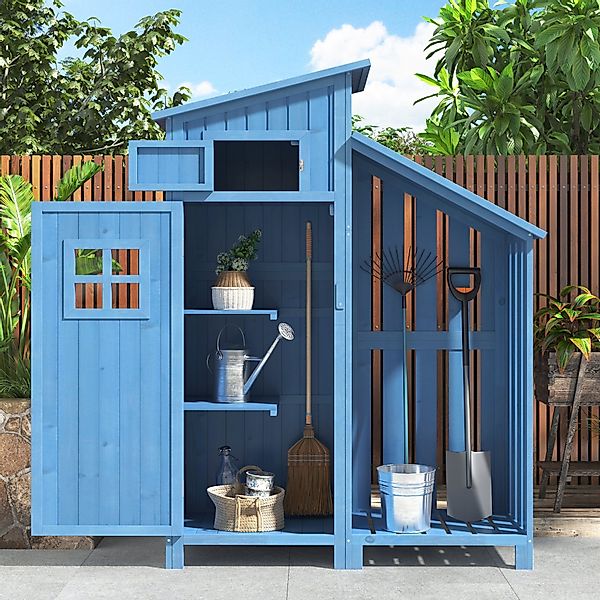 Flieks Garten-Geräteschrank, BxT: 124x53 cm, Gartenschrank günstig online kaufen