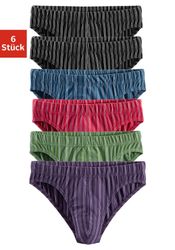 le jogger Slip Packung, 6 Stk. tlg., mit garngefärbten Streifen günstig online kaufen