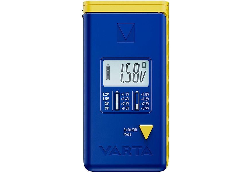 VARTA Strommessgerät VARTA Digitaler LCD Batterietester AA / AAA / C günstig online kaufen