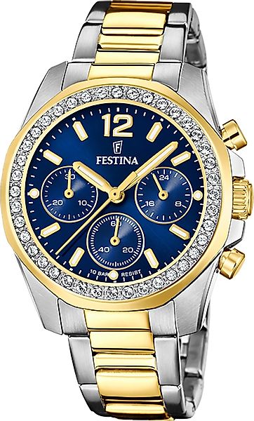 Festina Quarzuhr Festina Damenuhr Edelstahl silber günstig online kaufen