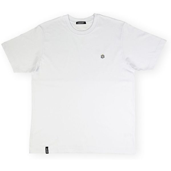 Organic Monkey  T-Shirts & Poloshirts T-Shirt Atomic - White günstig online kaufen