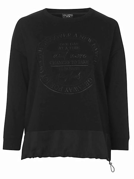 VIA APPIA DUE Sweatshirt mit Rundhalsausschnitt günstig online kaufen