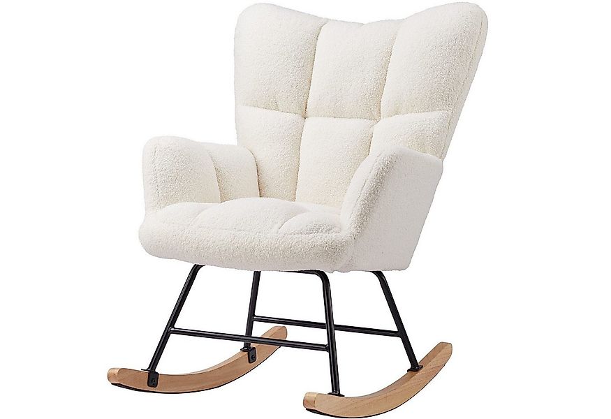 SURFOU Schaukelstuhl Schaukelsessel Rocking Chair Schwingsessel Relaxstuhl günstig online kaufen