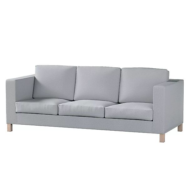 Bezug für Karlanda 3-Sitzer Sofa nicht ausklappbar, kurz, grau, Bezug für K günstig online kaufen
