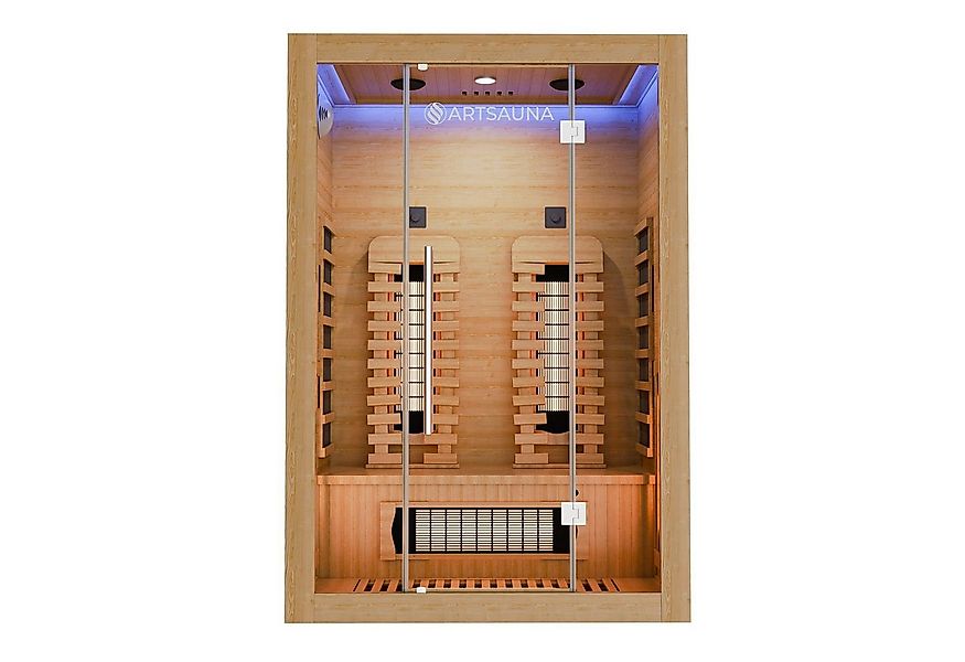 Artsauna Infrarotkabine Kiruna130 Premium Dual Technologie, BxTxH: 130 x 10 günstig online kaufen