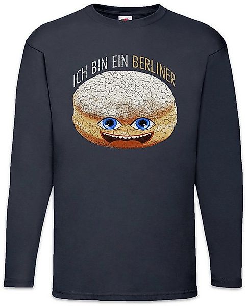 Urban Backwoods Langarmshirt Ich Bin Ein Berliner Langarm T-Shirt JFK Krepp günstig online kaufen