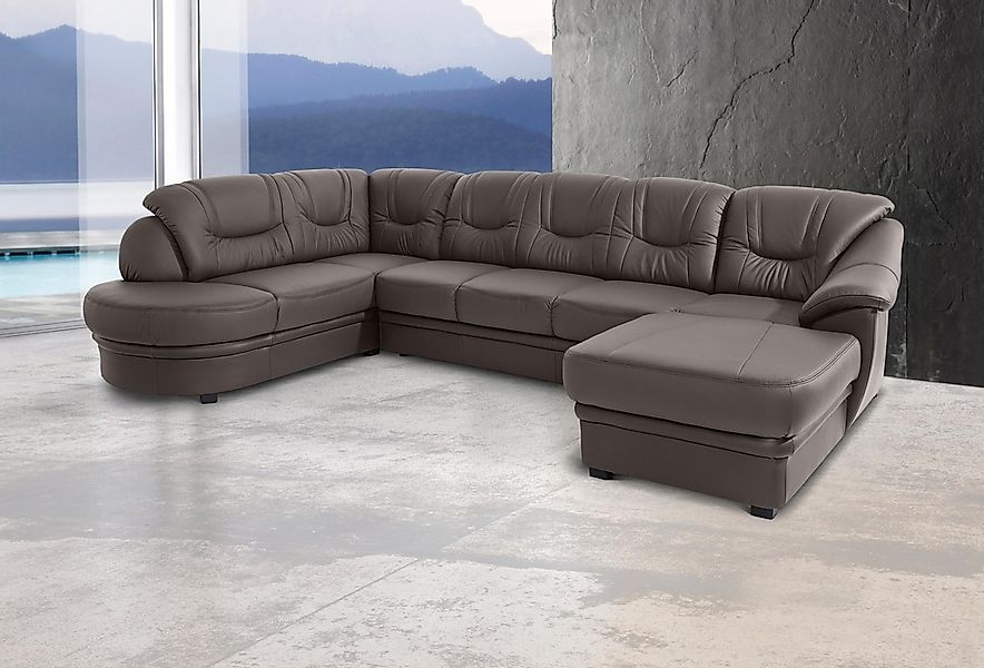 sit&more Wohnlandschaft "Savoni U-Form", wahlweise mit Bettfunktion günstig online kaufen