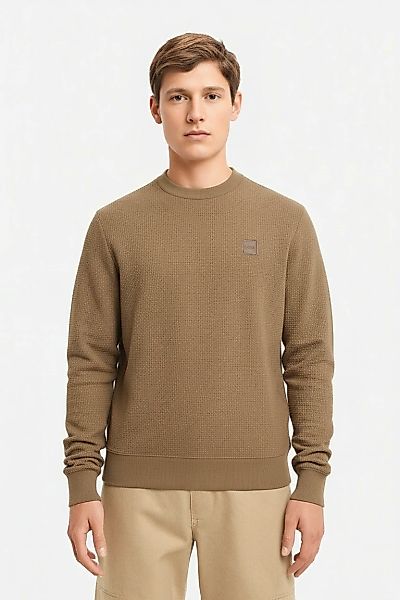 BOSS ORANGE Strickpullover "Anion" Rundhalsausschnitt, Regular Fit, BOSS-La günstig online kaufen