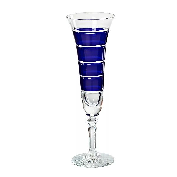 Sektglas Sektkelch Champagnerglas Handgeschliffen Violett Kristall Glas 140 günstig online kaufen