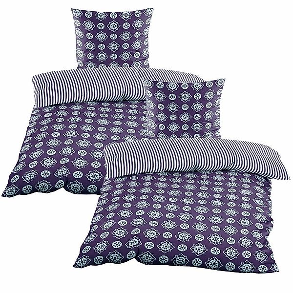 Casa Colori Bettwäsche Renforce 135x200 cm günstig online kaufen