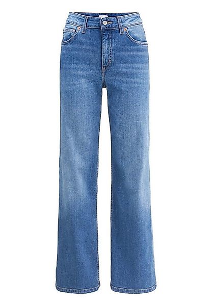 Hessnatur 5-Pocket-Jeans ALVA High Rise Wide Leg aus Bio-Denim (1-tlg) günstig online kaufen