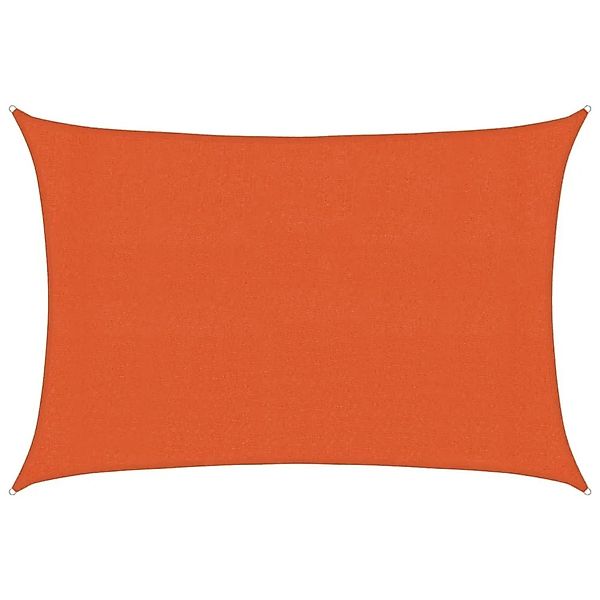 vidaXL Sonnensegel 160 g/m² Rechteckig Orange 3x5 m HDPE 311679 günstig online kaufen