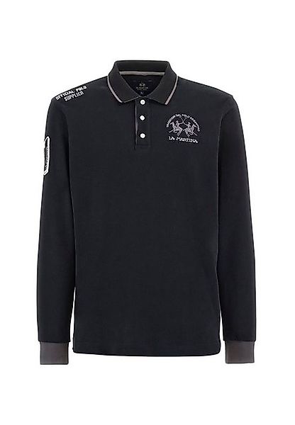 La Martina Poloshirt Poloshirt Langarmshirt mit Polokragen (1-tlg., 1) günstig online kaufen