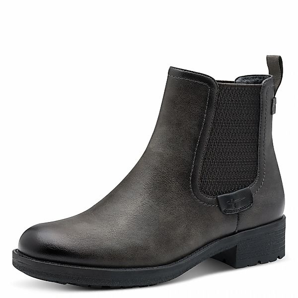 Tamaris Chelseaboots, Blockabsatz, Stiefelette, Schlupfschuh im Used Look günstig online kaufen