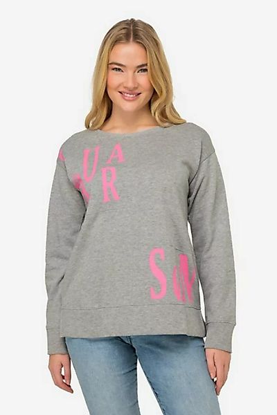 Laurasøn Sweatshirt Sweatshirt oversized Patchlook mit Laurasøn-Print günstig online kaufen