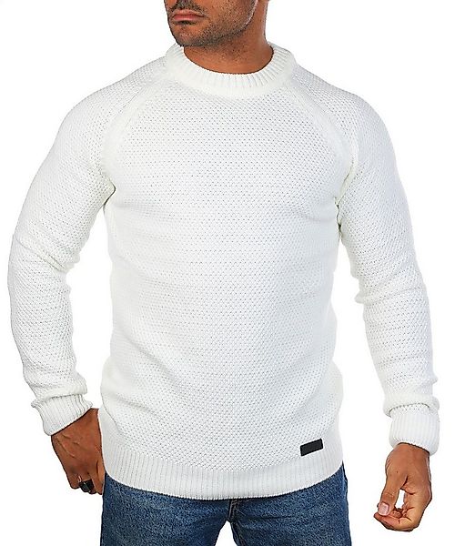 CARISMA Strickpullover Herren mittelgrob gestrickt einfarbig klassisch tren günstig online kaufen