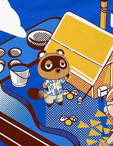 style3 T-Shirt Crossing Pocket switch animal günstig online kaufen
