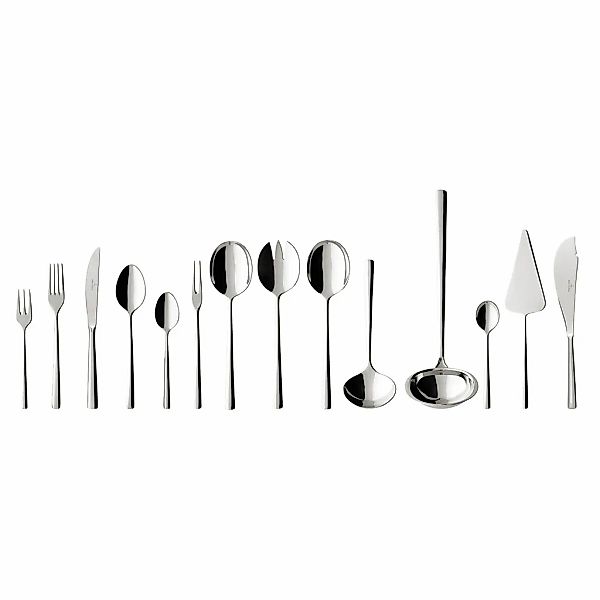 Villeroy & Boch Besteck-Set "Tafelbesteck Piemont 70er Set silber" günstig online kaufen