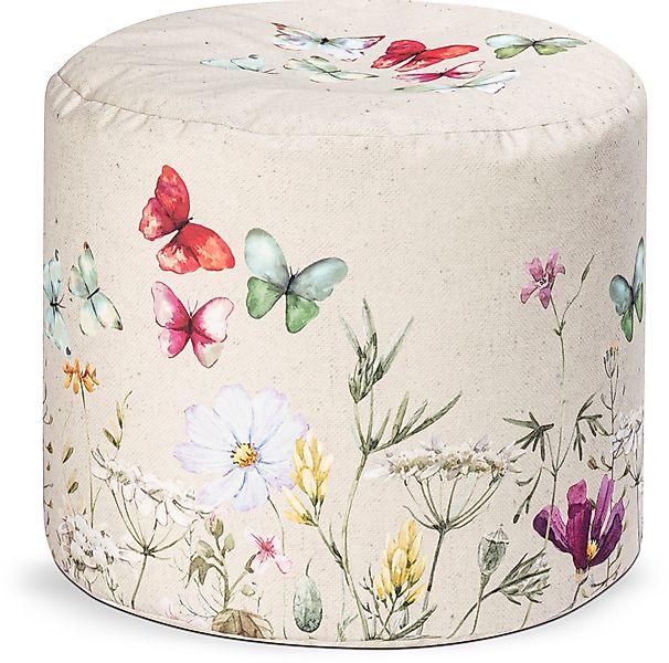 Sitting Point Hocker DotCom Blumenwiese 74 l Bunt Bunt günstig online kaufen