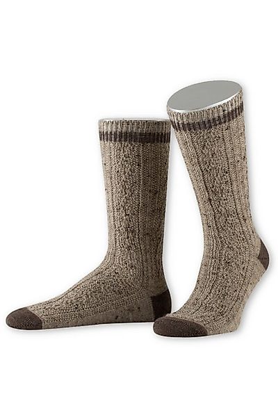Lusana Trachtensocken Trachtensocken - L5698T - braun, grün, marine günstig online kaufen