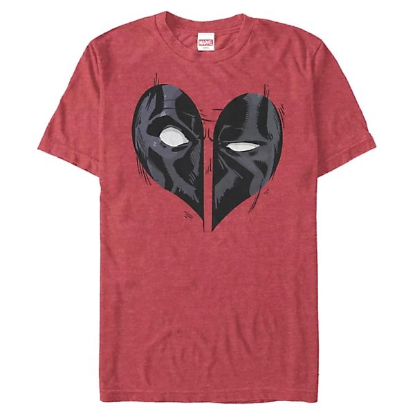 Marvel - Deadpool - Deadpool Heartpool - Valentinstag - Männer T-Shirt günstig online kaufen
