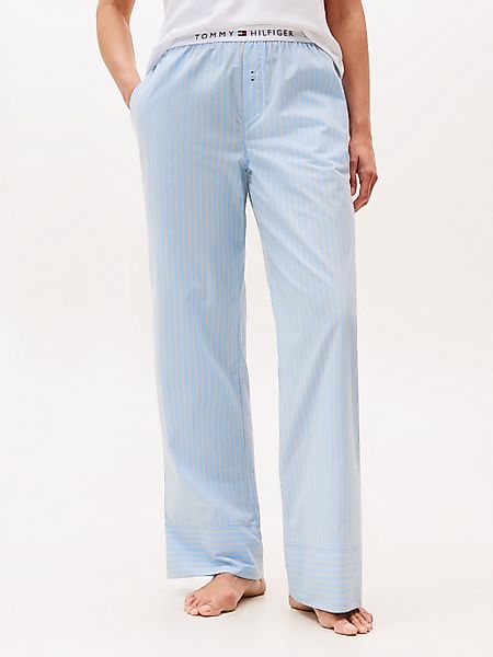 Tommy Hilfiger Underwear Loungehose "POPLIN PANTS", mit Streifenmuster, Log günstig online kaufen