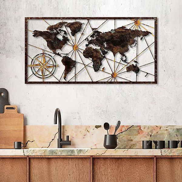 Wallity Wanddekoobjekt 100% METAL günstig online kaufen