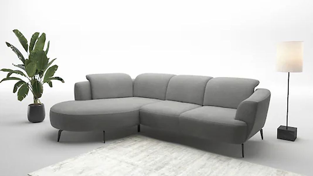 sit&more Ecksofa »Zoe« ink.Sitztiefenverstellung, wahlweise mit Kopfteilver günstig online kaufen