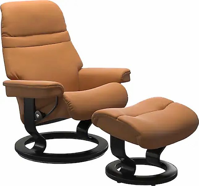 Stressless® Relaxsessel »Sunrise« Relaxsessel mit Hocker, mit Classic Base, günstig online kaufen